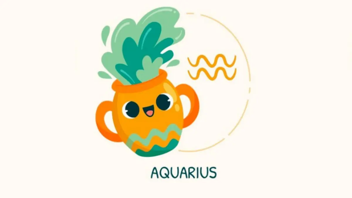 Ilustrasi zodiak Aquarius (Magnific)