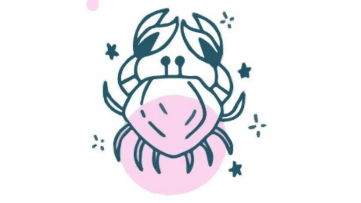 Ilustrasi zodiak Cancer (Magnific)