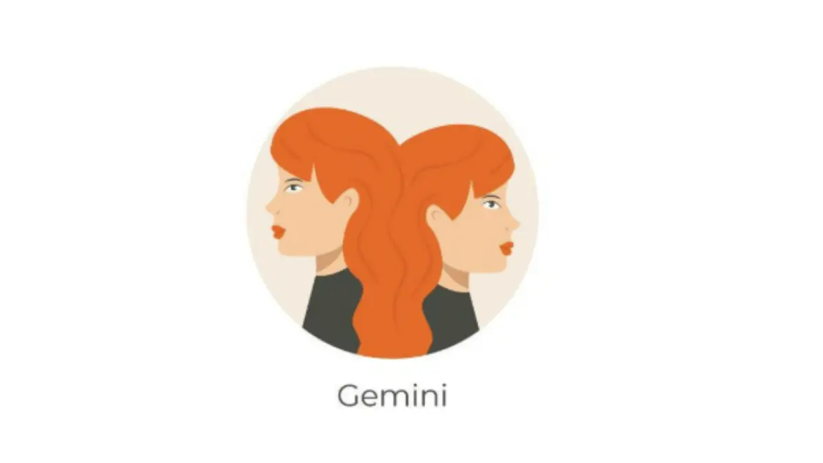 Ilustrasi zodiak Gemini (Magnific)