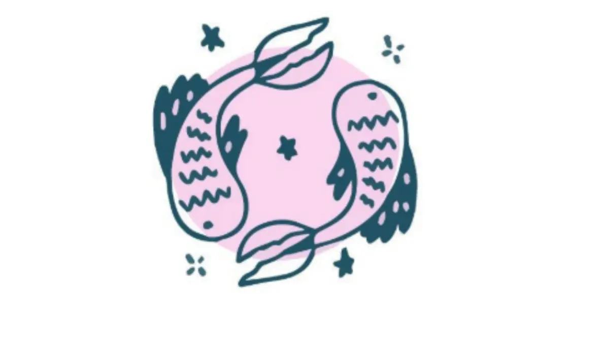 Ilustrasi zodiak Pisces (Magnific)