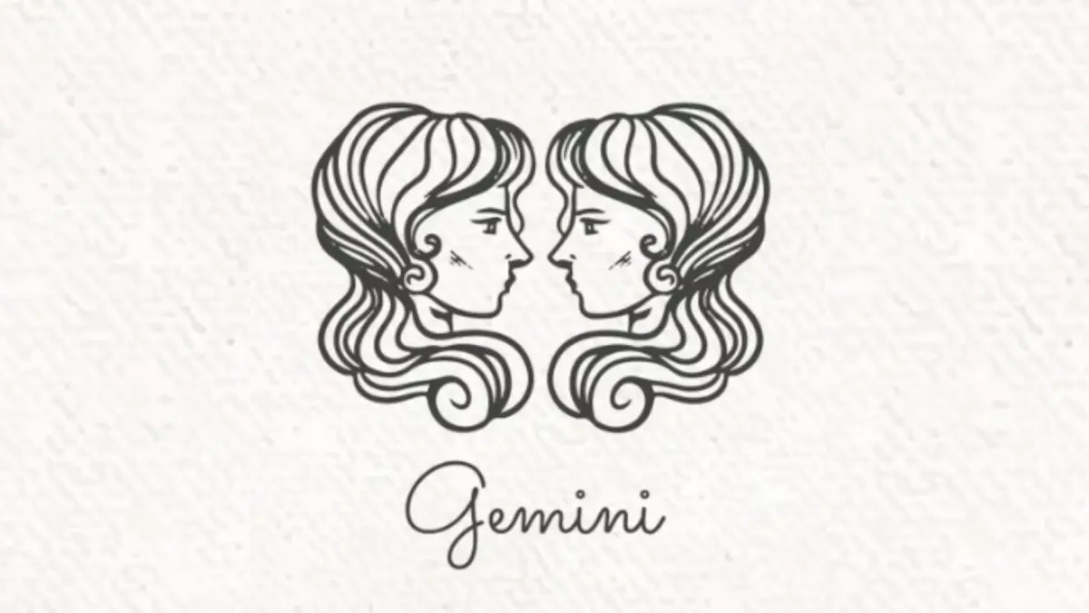 Ilustrasi zodiak Gemini (Magnific)