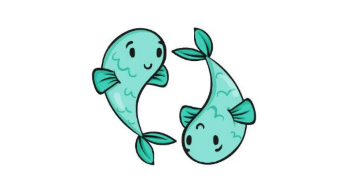 Ilustrasi zodiak Pisces (Magnific)