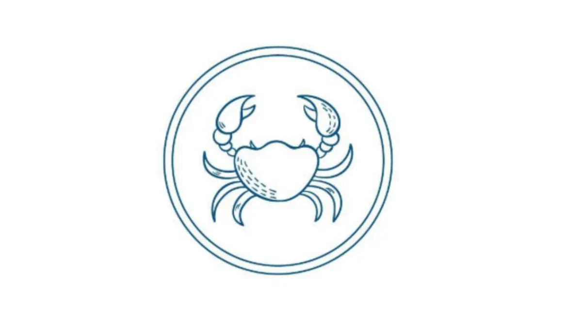 Ilustrasi zodiak Cancer (Magnific)