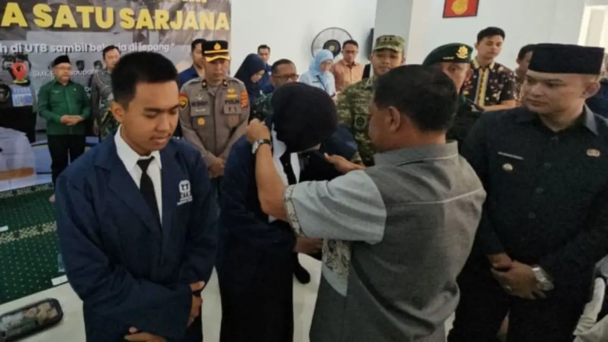 Peluncuran program Satu Desa Satu Sarjana Plus Bekerja di Majalengka. (Pemkab Majalengka/Antara)