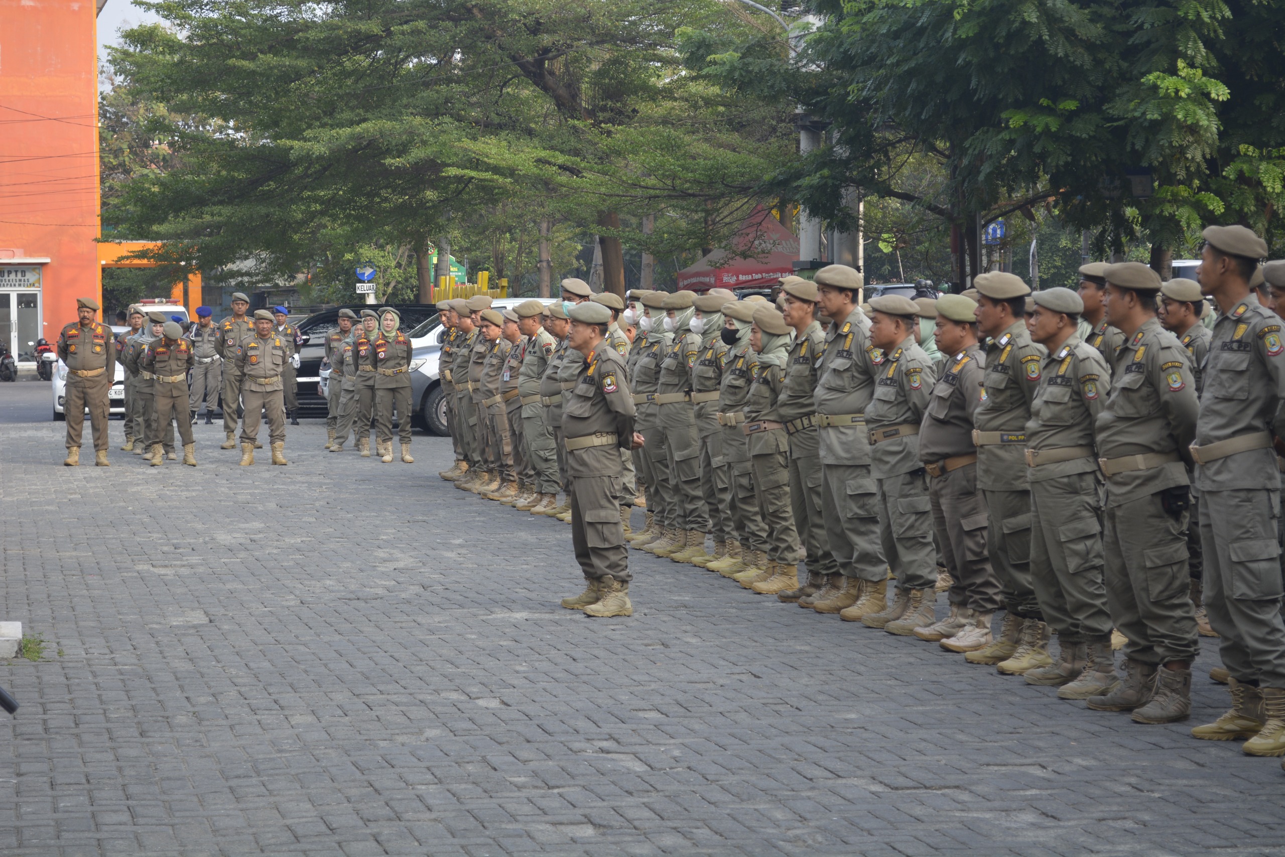 Satpol PP Kota Bekasi tengah menjadi sorotan karena dugaan pungli. (Dok/Jawa Pos)
