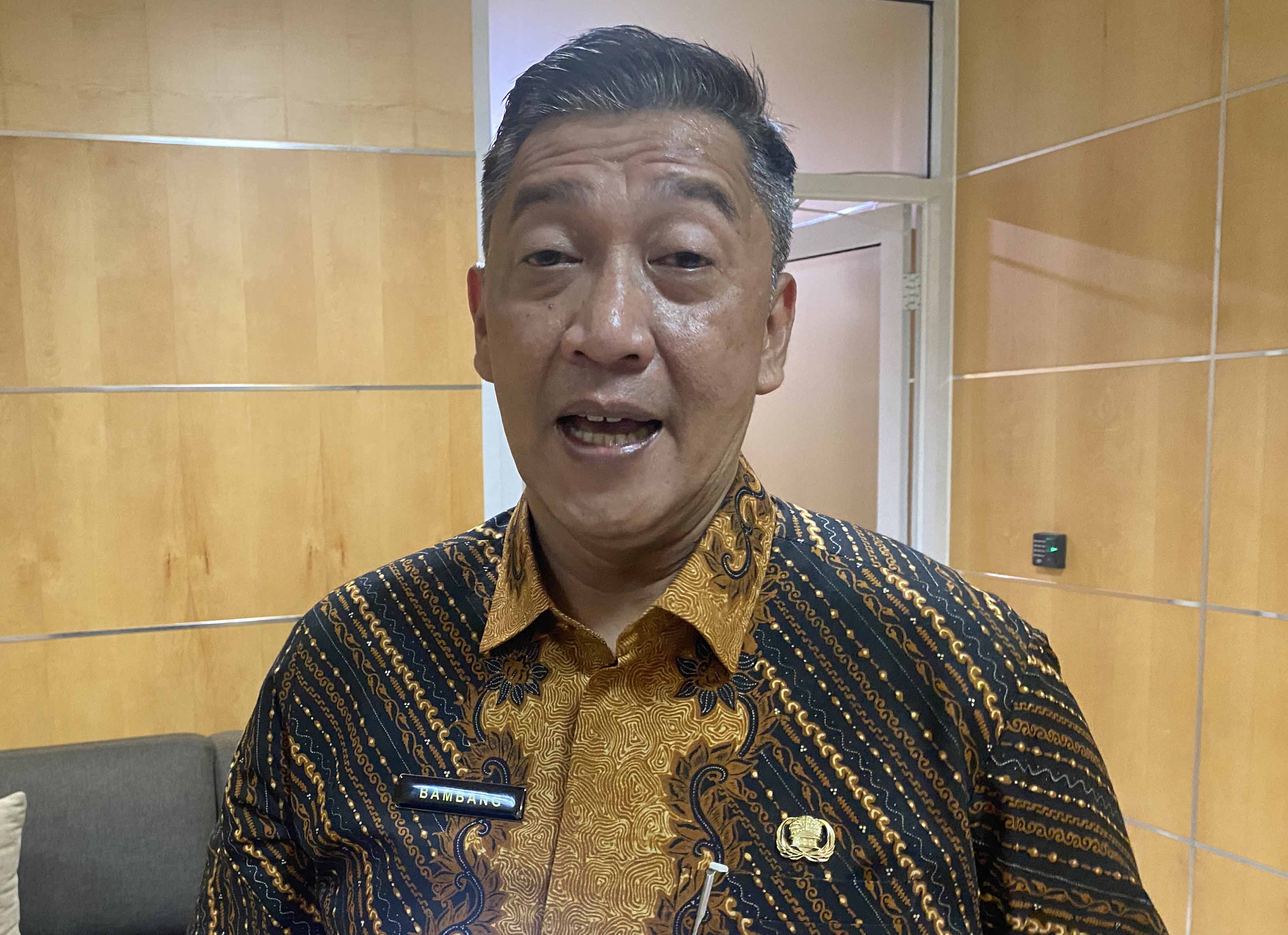 Sekretaris Daerah (Sekda) Kota Tangsel Bambang Noertjahjo . (Muhtamimah/Jawa Pos)