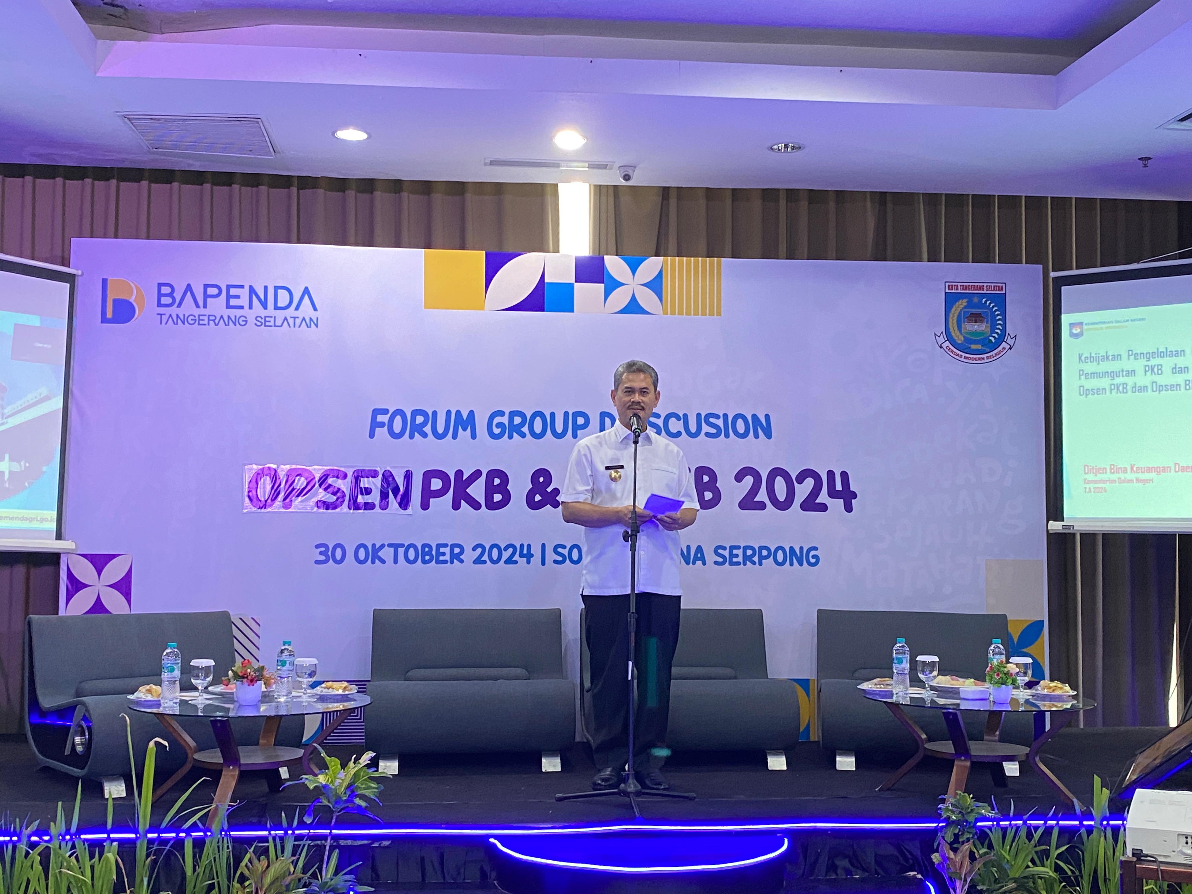 Pajak PKB dan BBNKB Langsung Masuk Kas Daerah, Wali Kota Tangsel Tabrani: Bukan Melalui Dana Bagi Hasil dengan Provinsi.