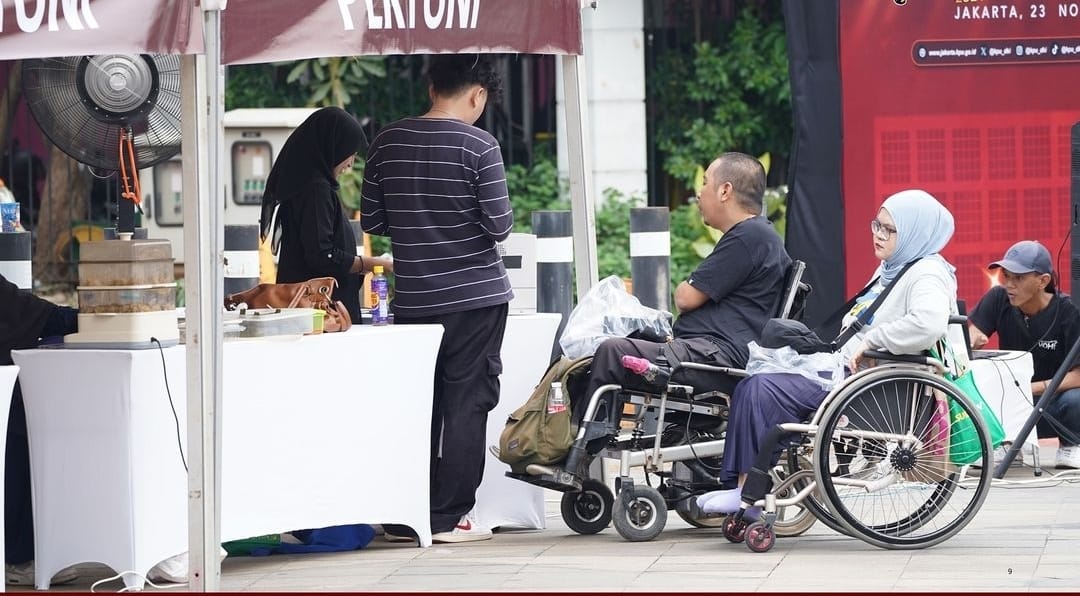 Jelang Pencoblosan Pilkada 2024, KPU DKI Sosialisasi ke Kaum Difabel