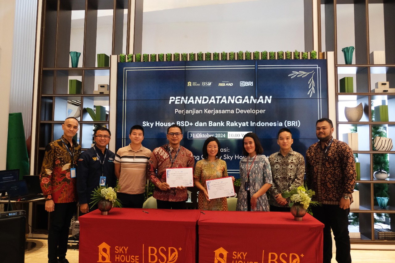 Risland Indonesia menjalin kerja sama strategis dengan PT Bank Rakyat Indonesia.