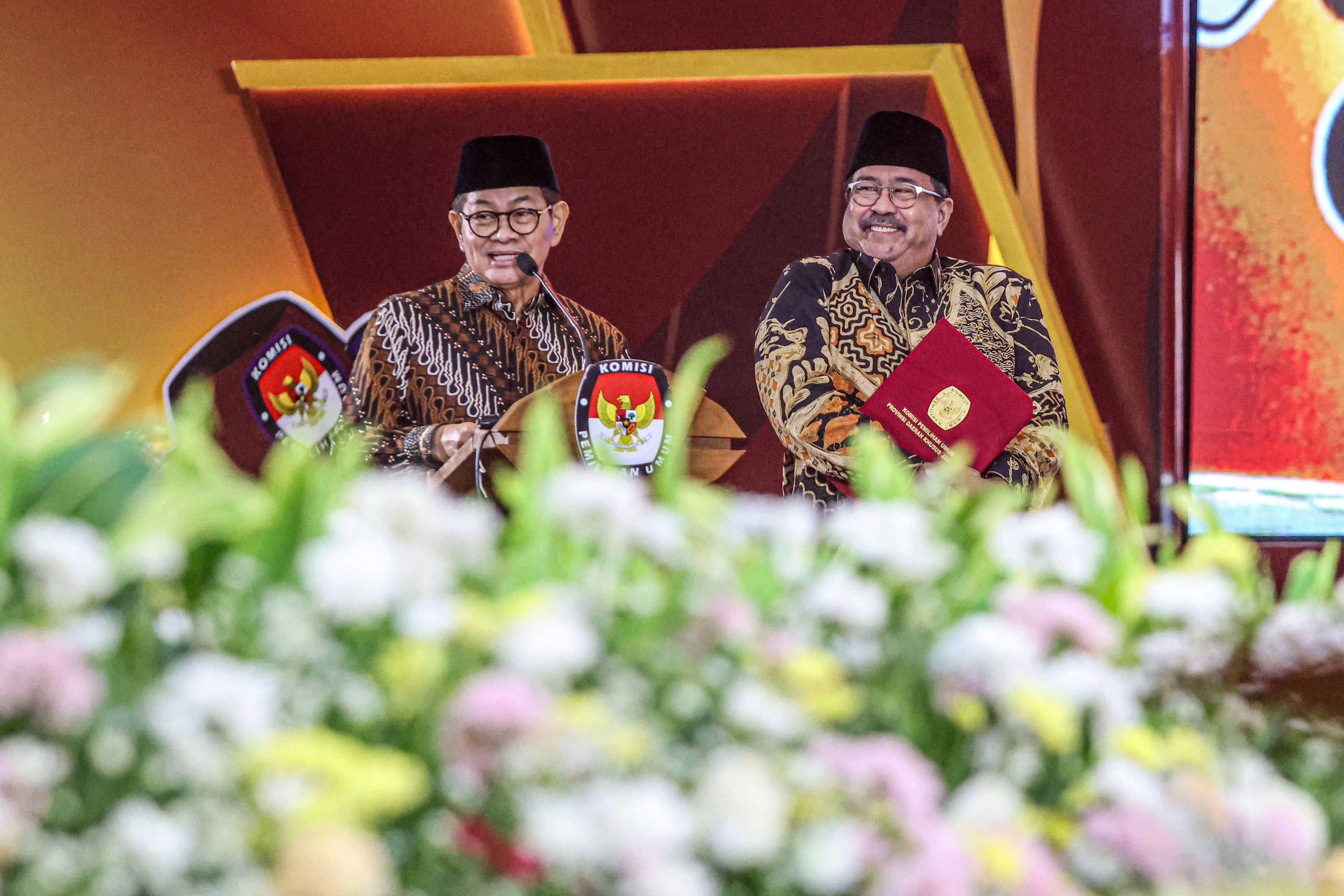 KPU DKI Menetapkan Pramono Anung-Rano Karno sebagai Gubernur dan Wakil Gubernur DKI Jakarta Terpilih Periode 2025–2030