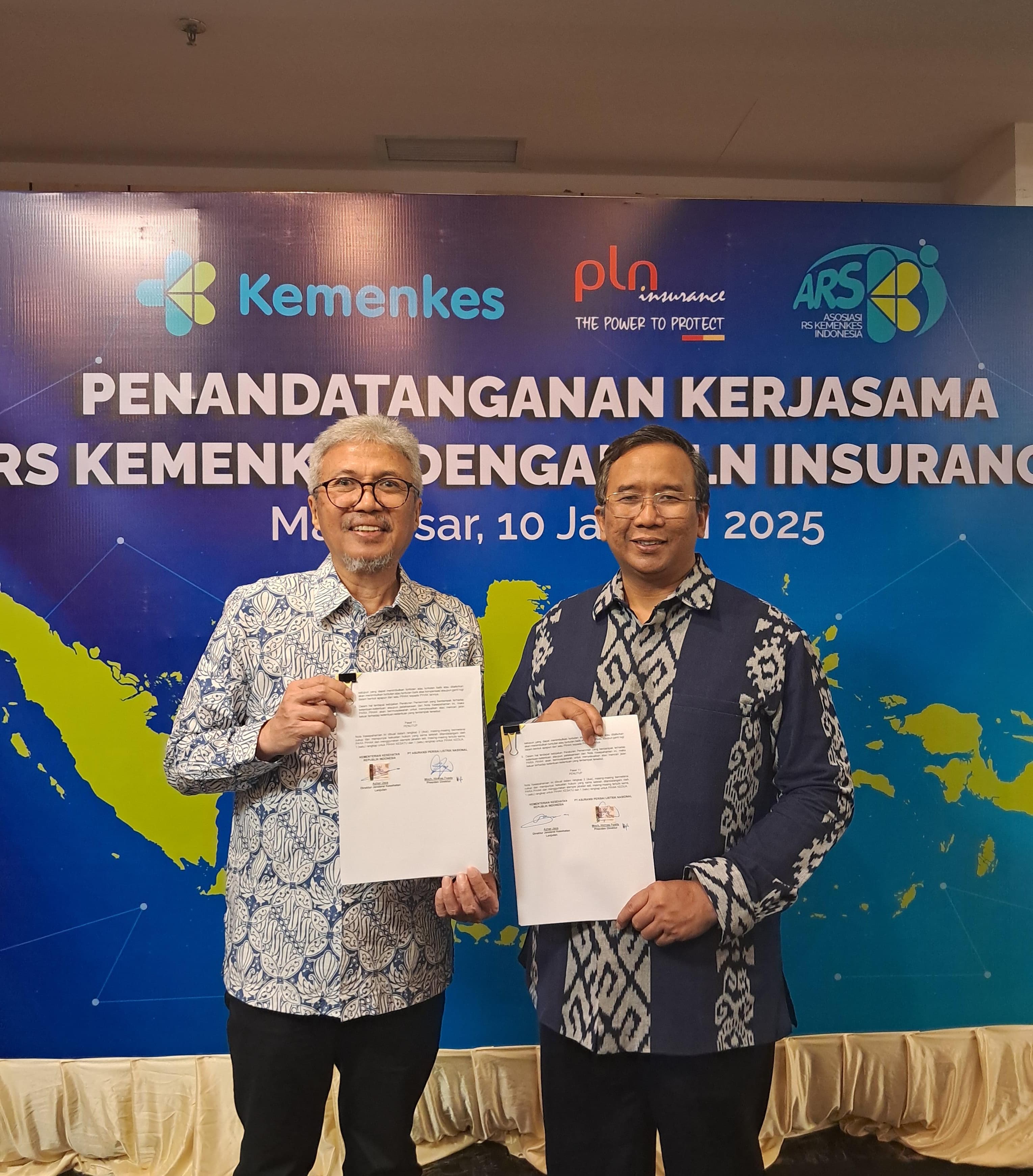 PLN Insurance bekerja sama dengan seluruh rumah sakit kelolaan Kementerian Kesehatan (Kemenkes). Perjanjian ini disepakati di Makassar, Sulawesi Selatan.