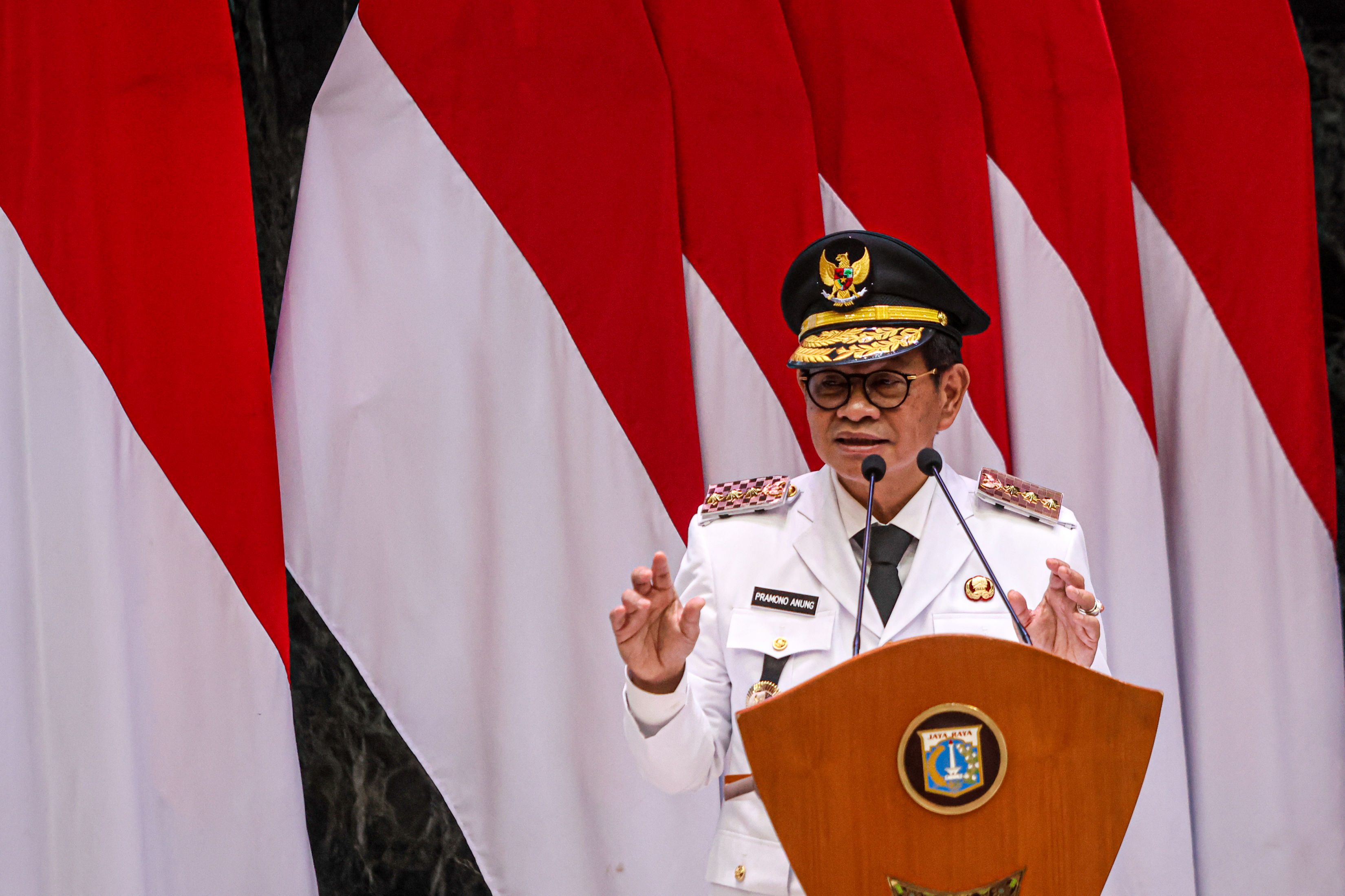 Gubernur DKI Jakarta Pramono Anung