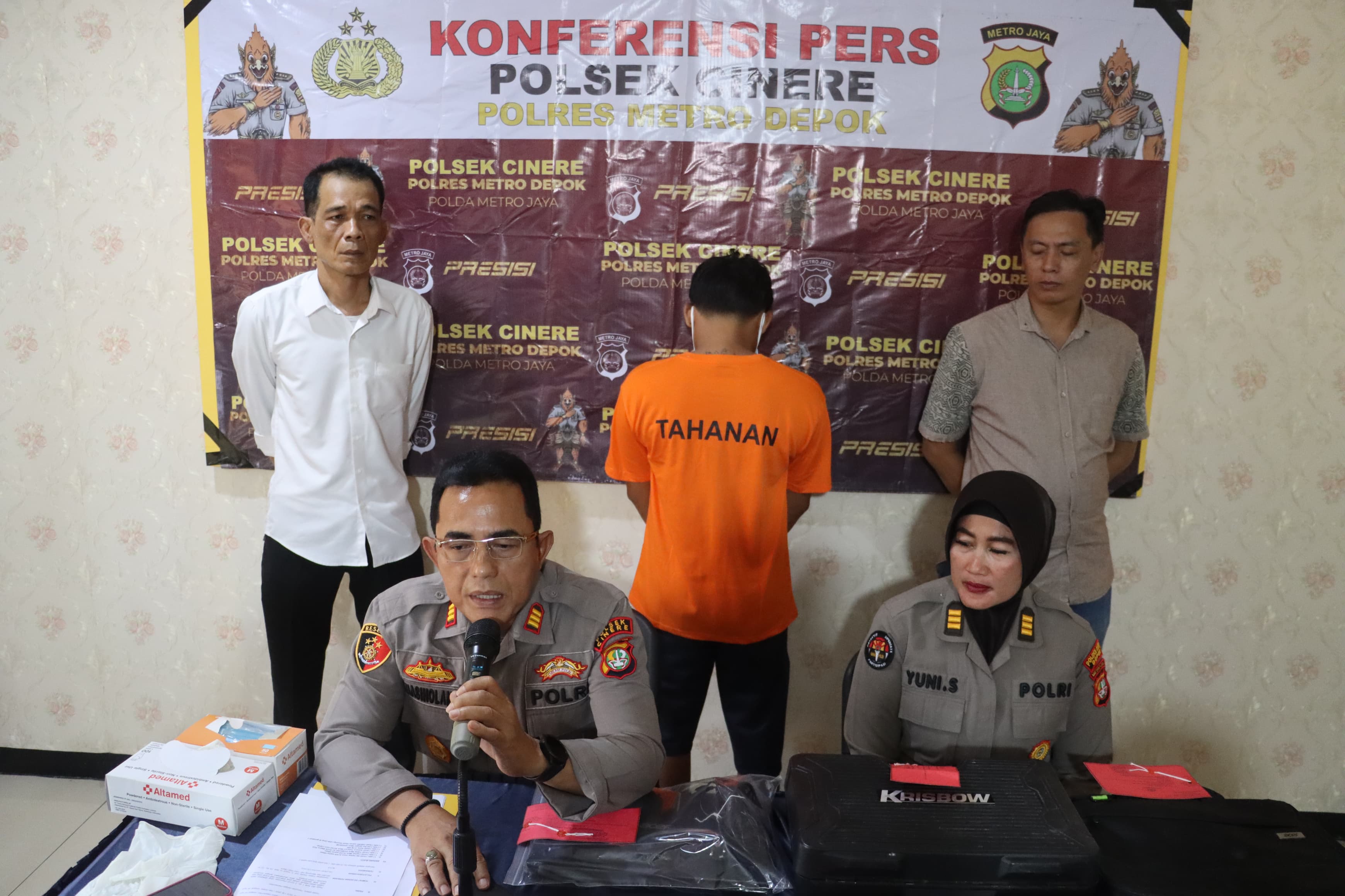 Tersangka Pembobol Rumah Kosong Ditangkap