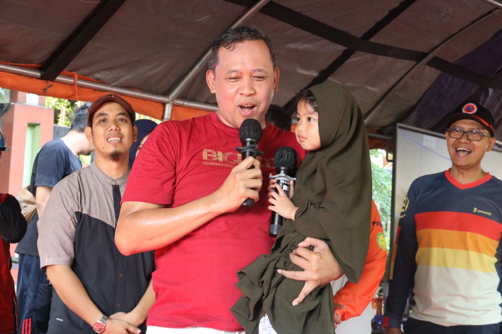 Tri Adhianto Ikut Edukasi Siaga Bencana sejak Dini