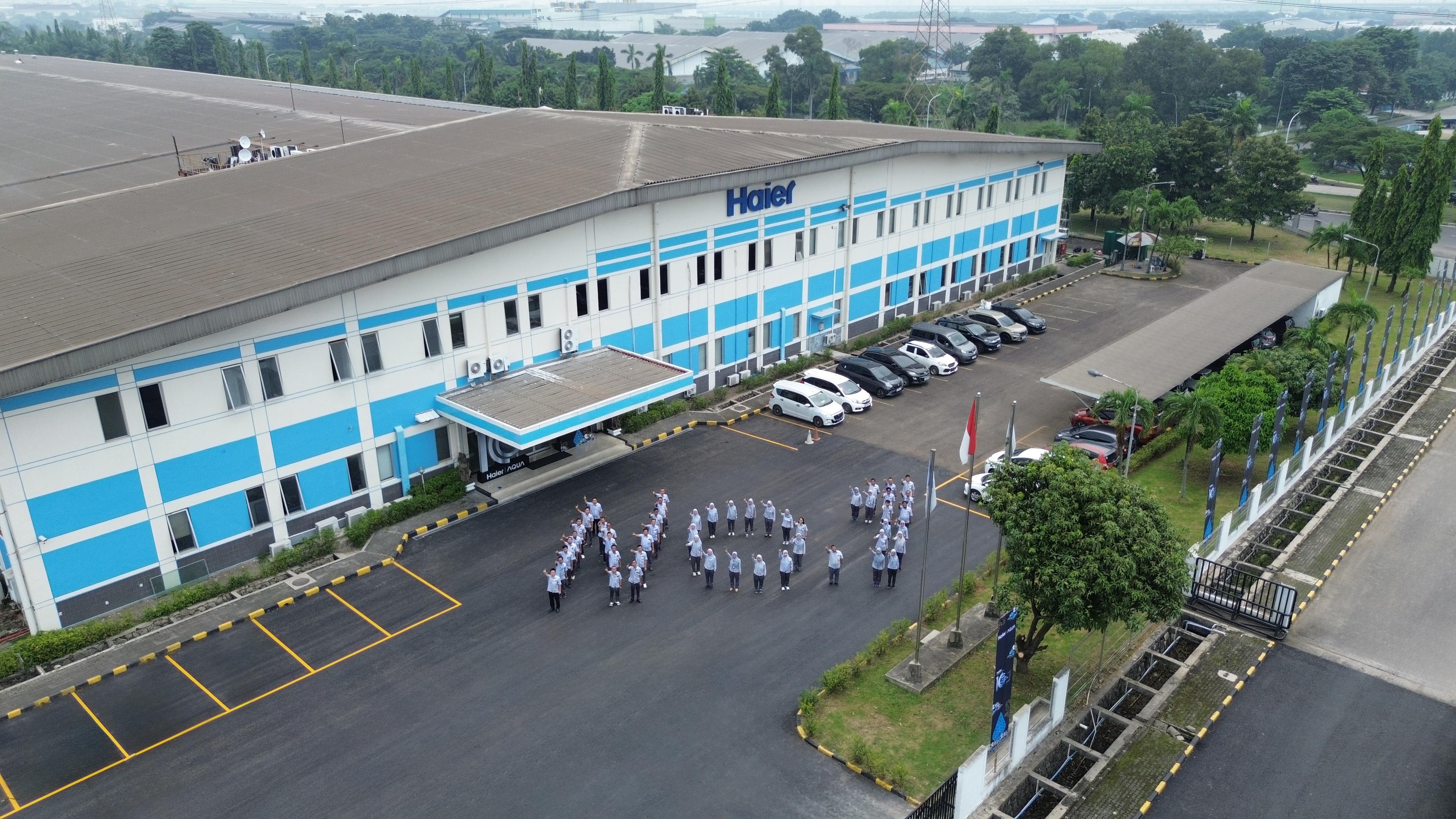 PRODUK ELEKTRONIK: Pabrik Haier Electrical Appliances Indonesia (HEI) di Cikarang, Bekasi, Jawa Barat telah memproduksi unit ke-10 juta. (ISTIMEWA)