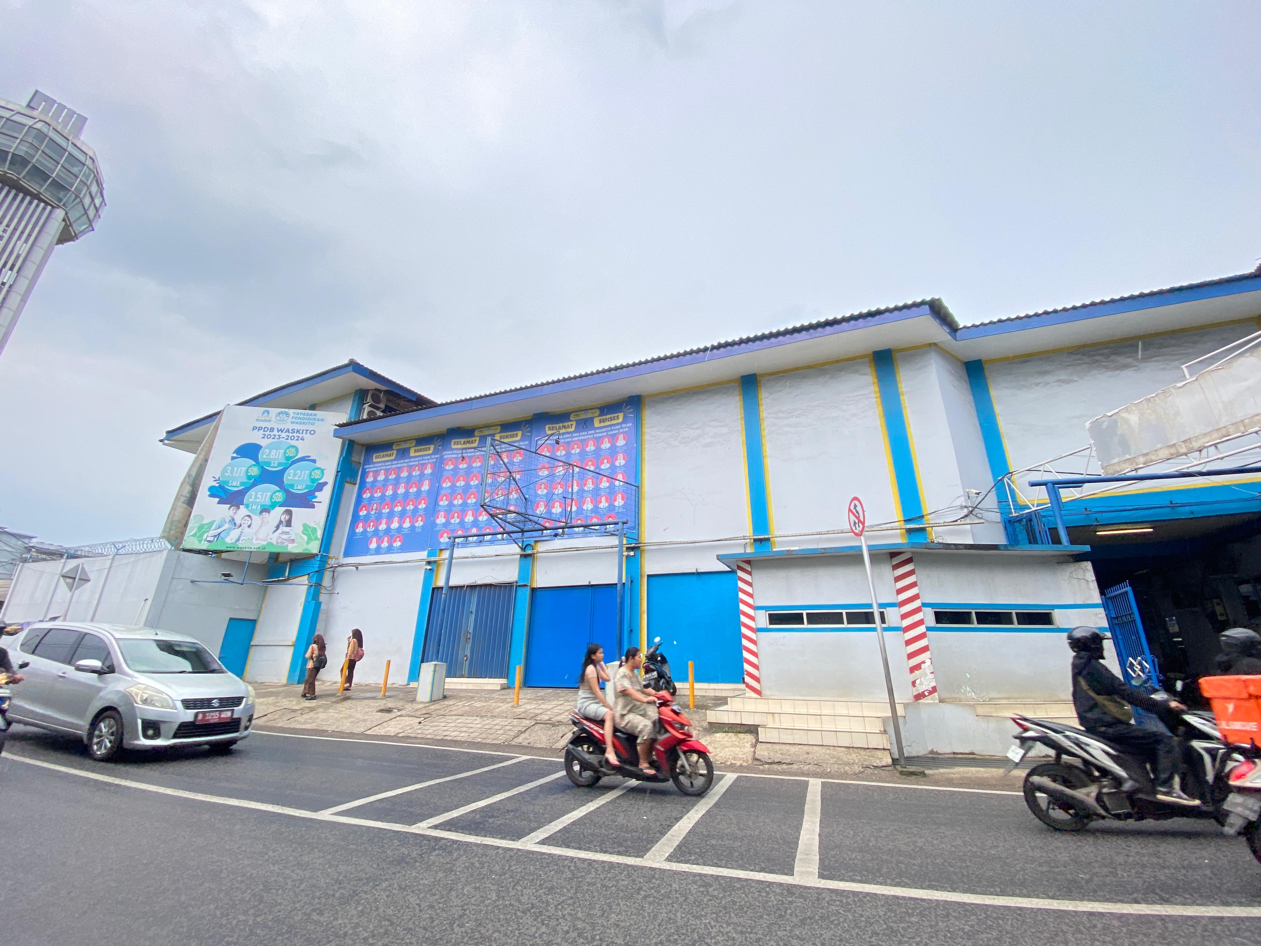 SMK Waskito yang lokasinya berdekatan dengan kompleks kantor Pemerintahan Kota Tangsel.