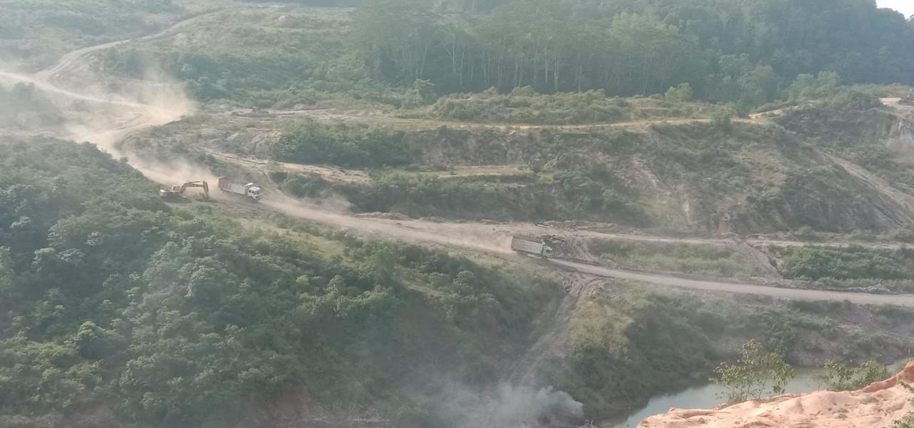 Aktivitas pertambangan batubara di Provinsi Jambi