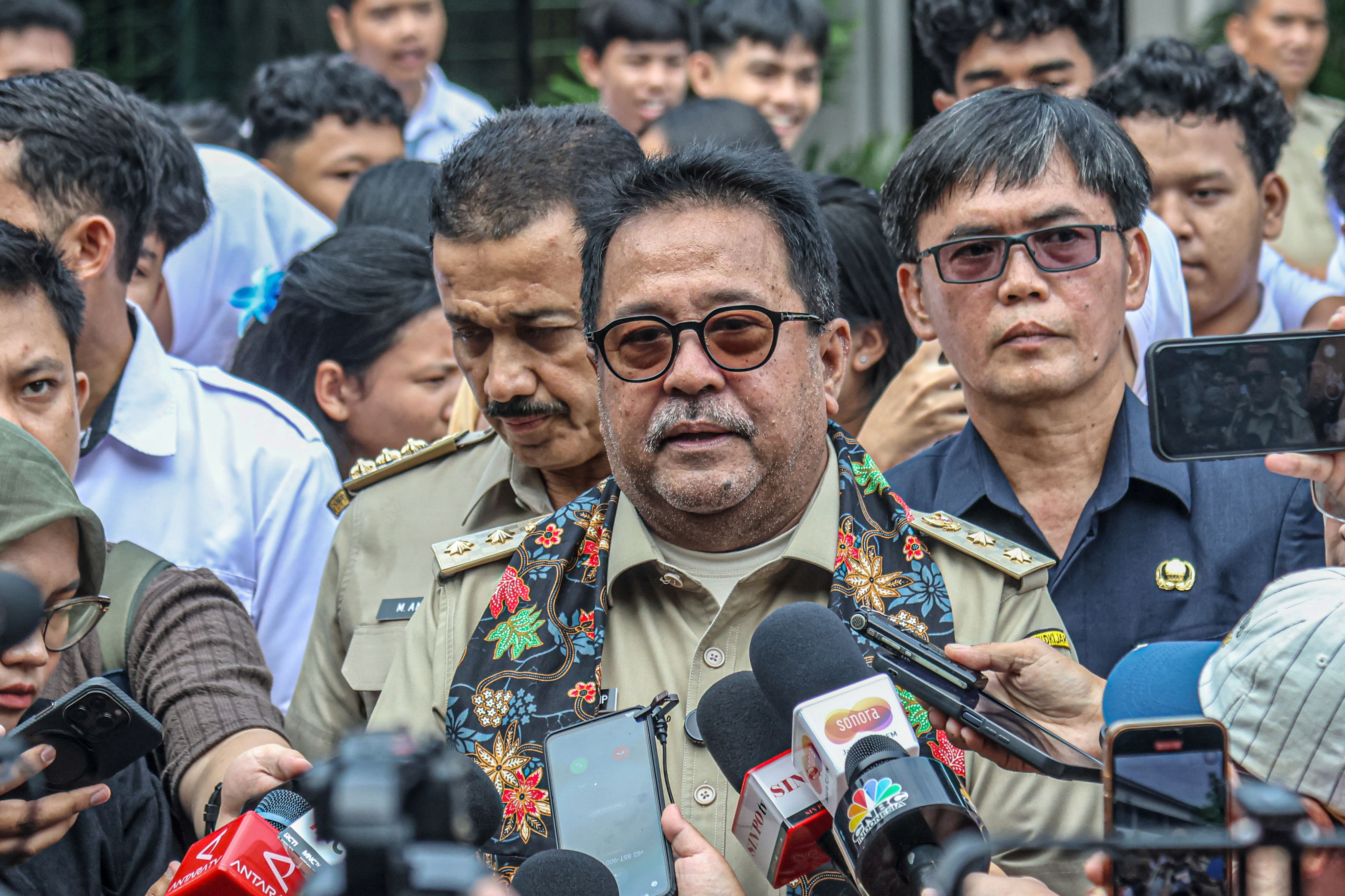 Wakil Gubernur DKI Jakarta Rano Karno. (HANUNG HAMBARA/JAWA POS)