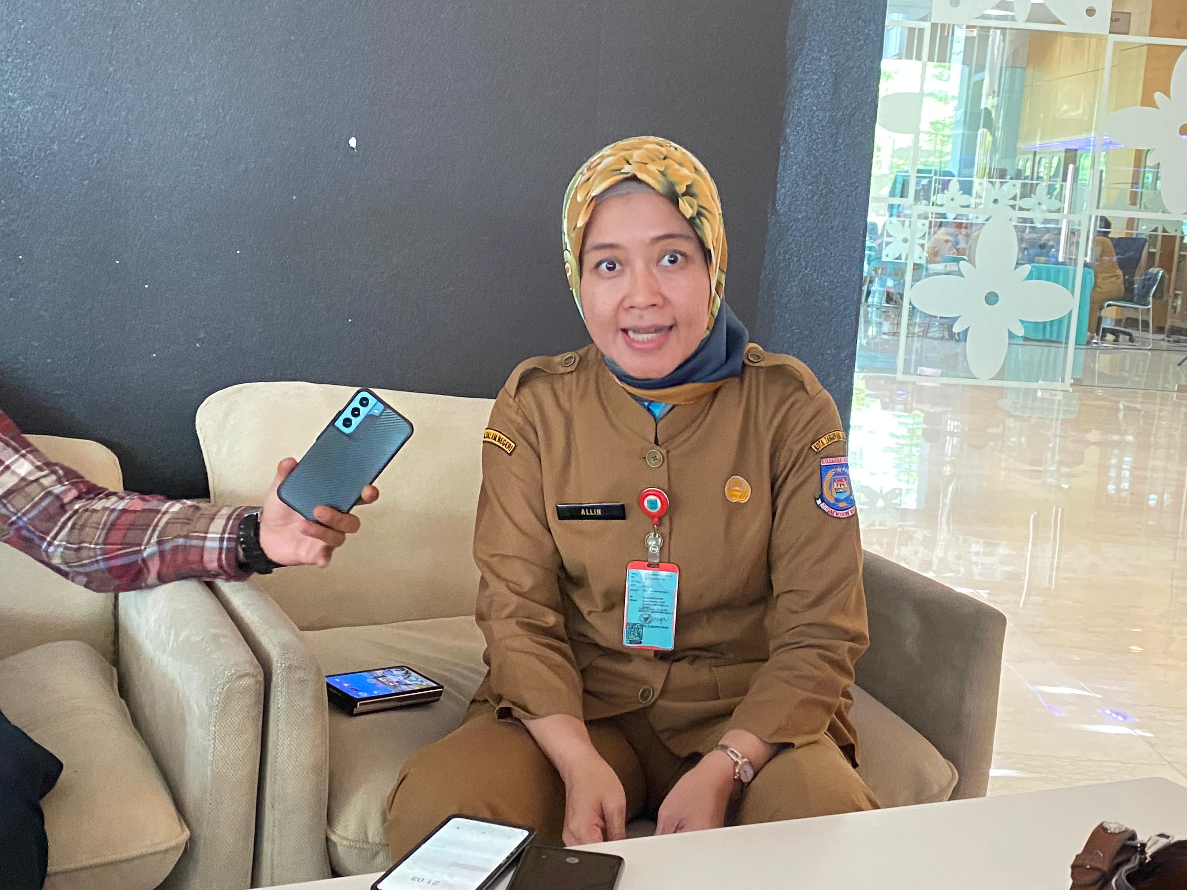Kepala Dinas Kesehatan Kota Tangsel Allin Hendalin Mahdaniar