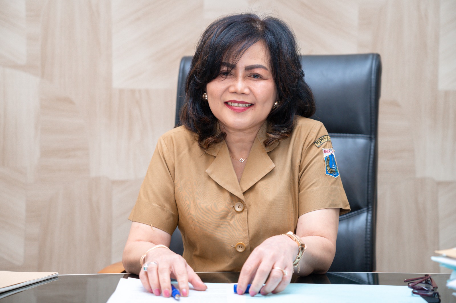 Kepala Badan Pendapatan Daerah (Bapenda) DKI Lusiana Herawati .