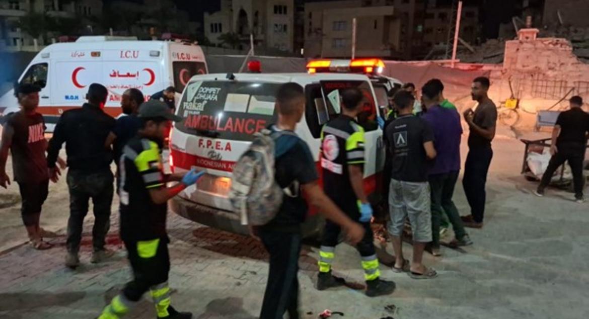 Kembali Korban Berjatuhan di Gaza Utara, Ambulans Dompet Dhuafa Terus Evakuasi Tiada Henti