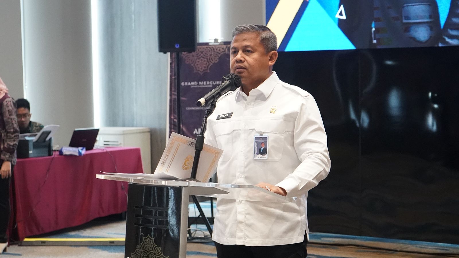 M. Hilal, Direktur Teknologi Informasi dan Kerjasama Pemasyarakatan Ditjenpas.