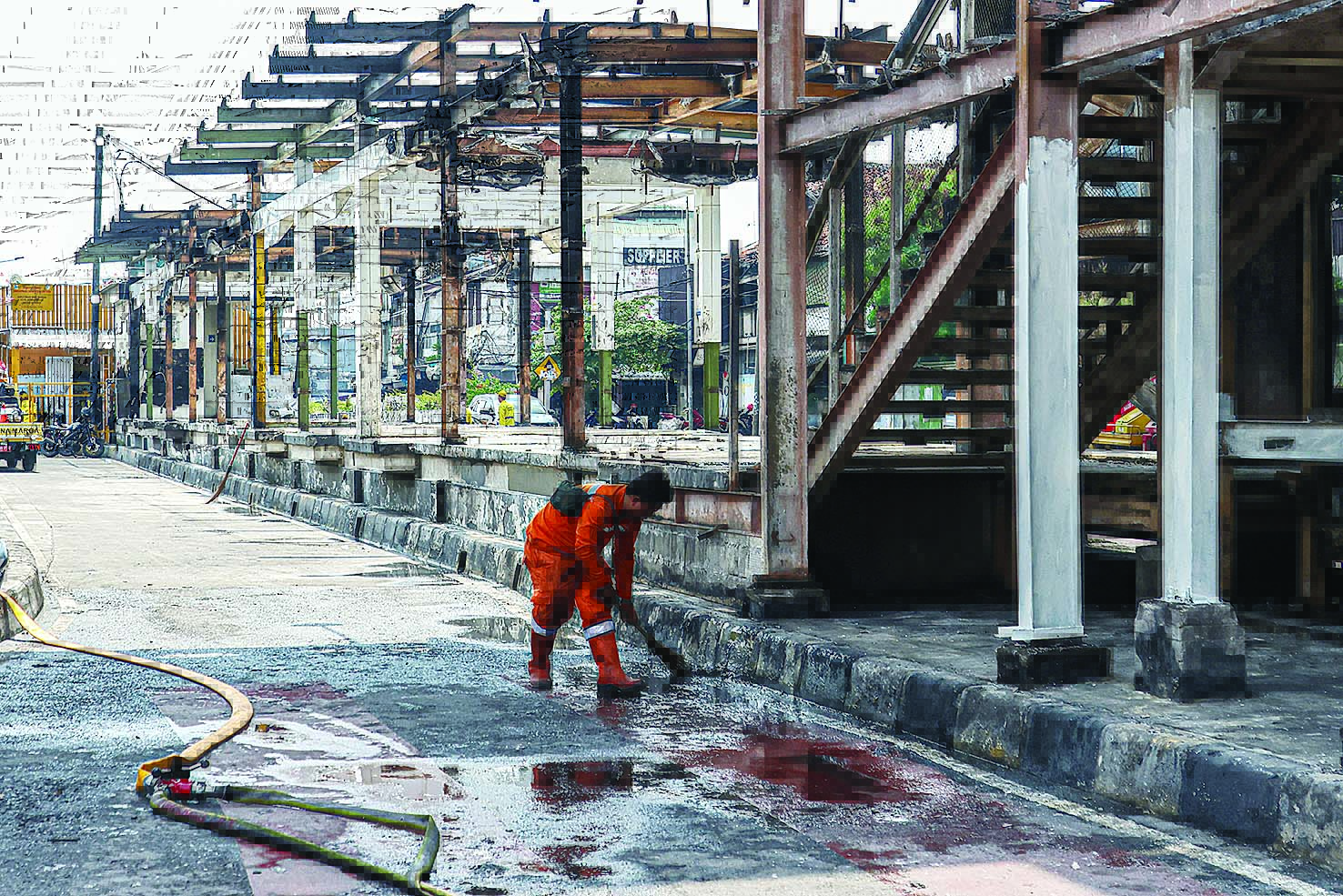 Dampak Unjuk Rasa, Pramono Sebut Kerugian Rp 55 Miliar
