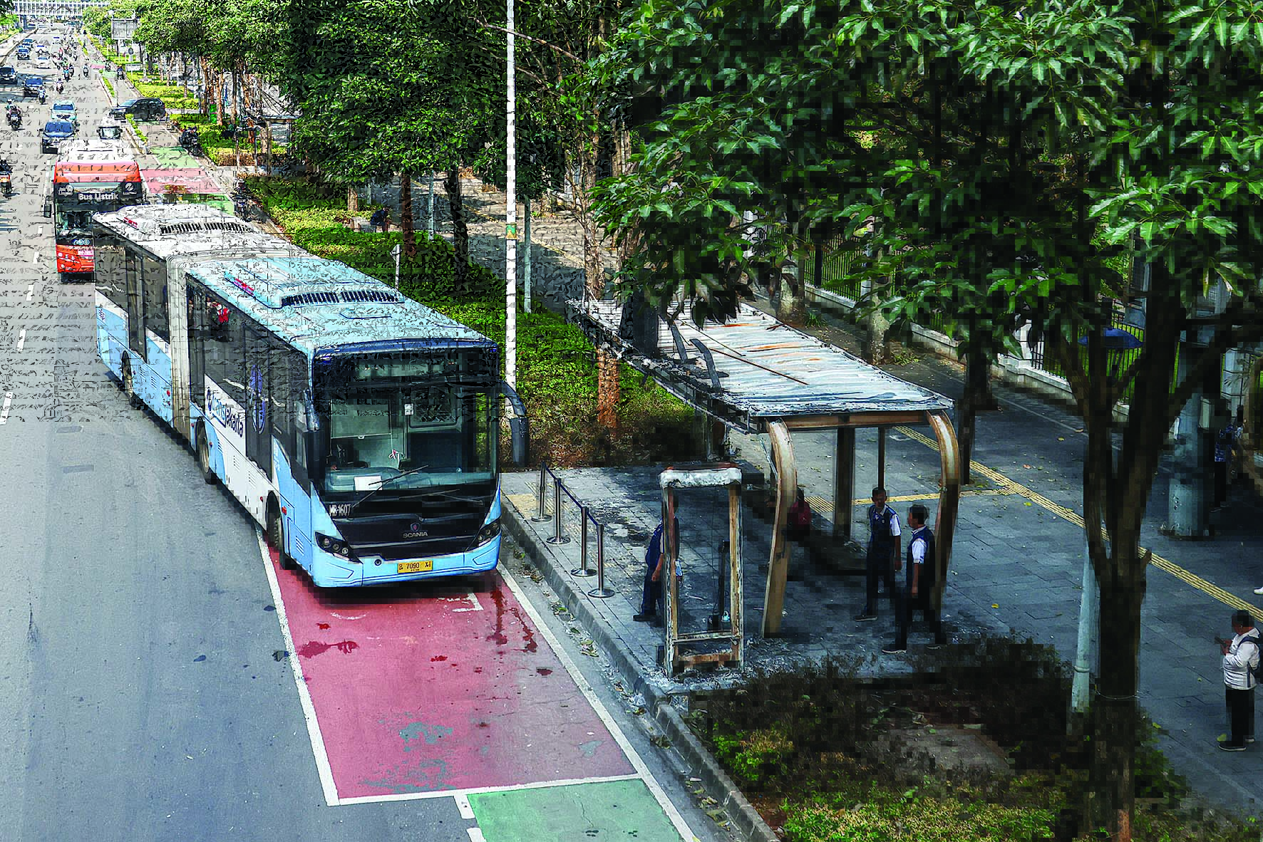 Hitung Kerusakan Fasilitas Publik, TJ dan MRT Ditarif Rp 1 Rupiah 