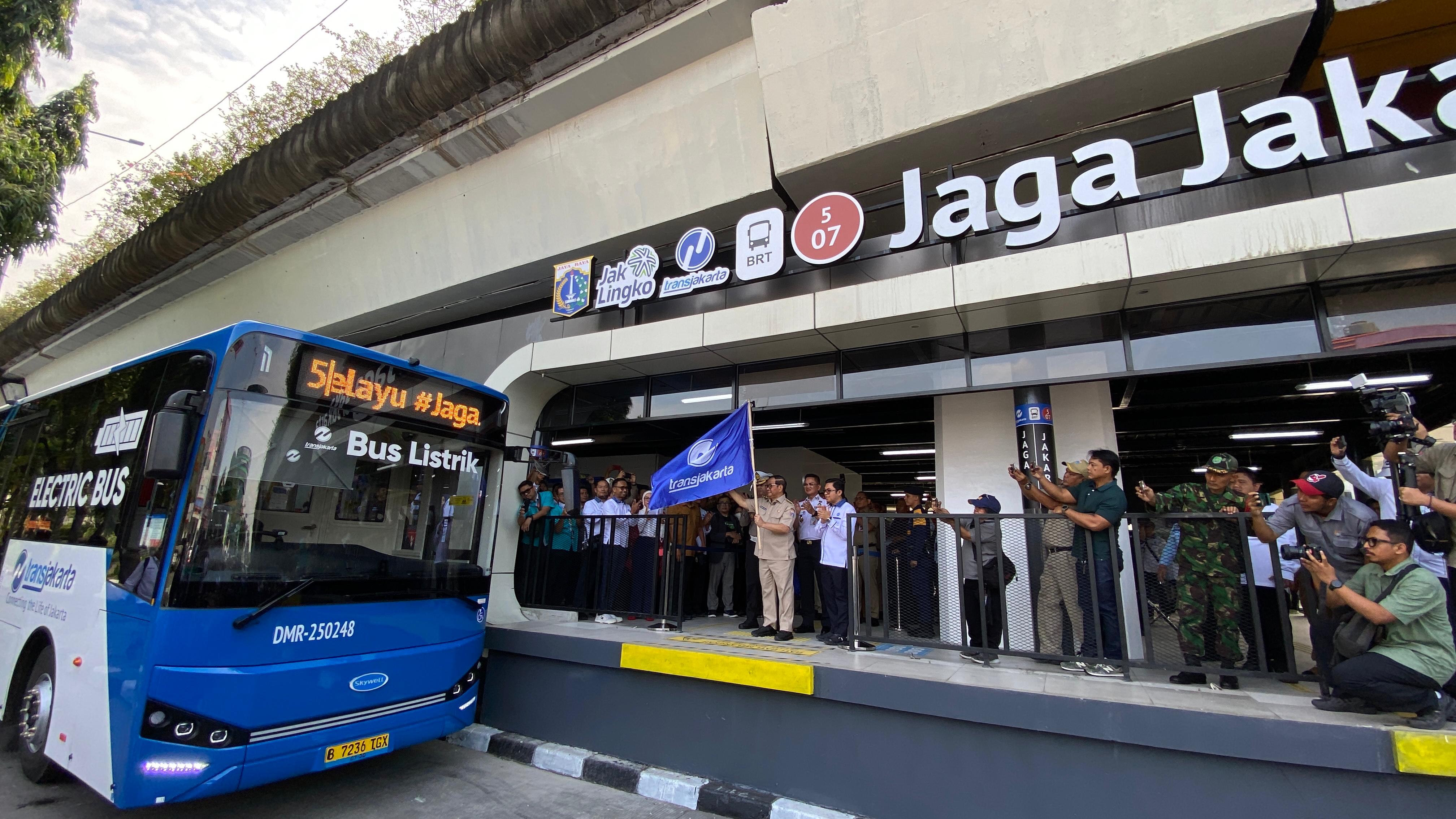 Resmikan Halte Jaga Jakarta, Gubernur DKI: Demi Menjaga Keamanan dan Kenyamanan Kota