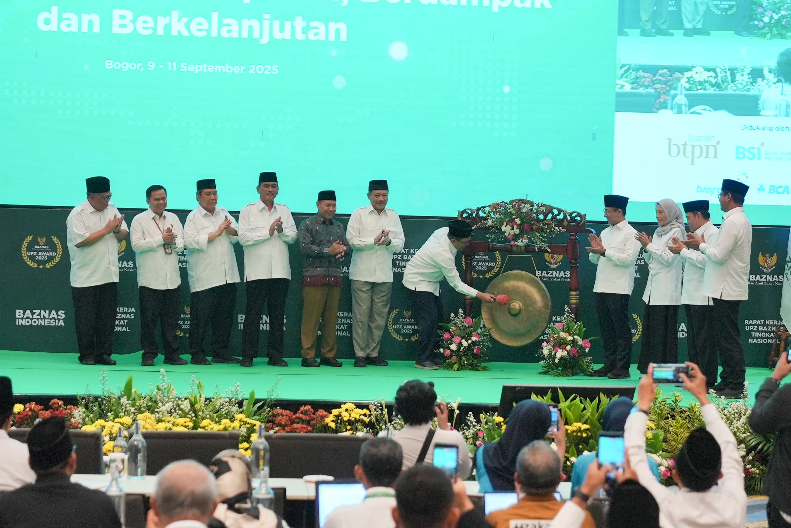 BAZNAS RI menyelenggarakan raker Unit Pengumpul Zakat (UPZ) Tingkat Nasional dan UPZ Award 2025 pada 9&ndash;11 September 2025 di Bogor.