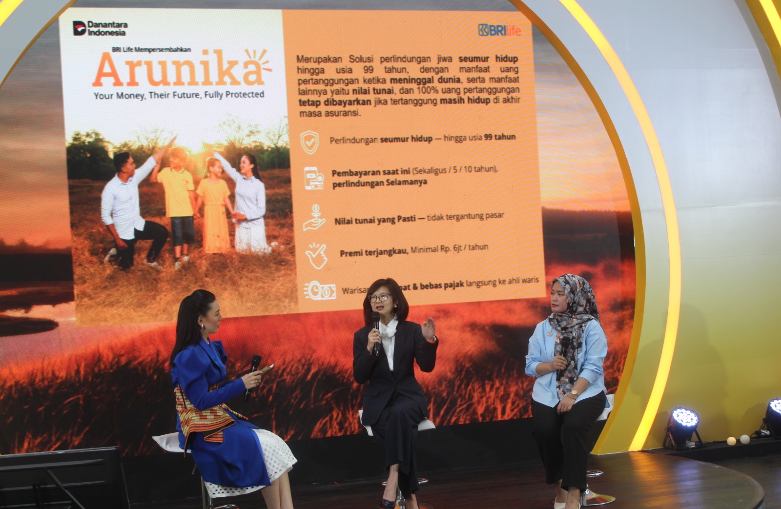 Produk Asuransi ARUNIKA sudah resmi diluncurkan.