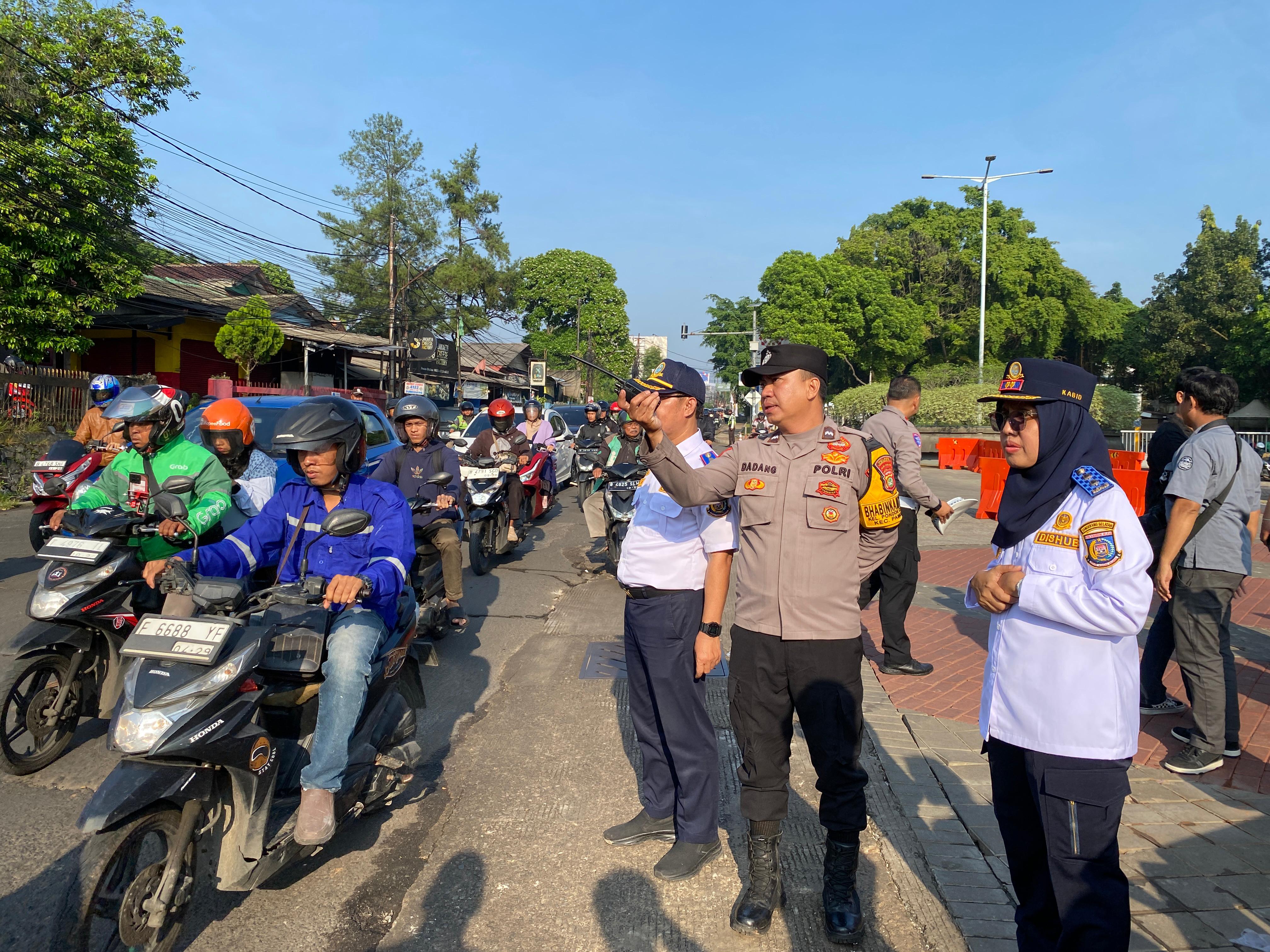 Sistem Satu Arah di Pondok Cabe Dipermanenkan, Lalu Lintas Makin Lancar