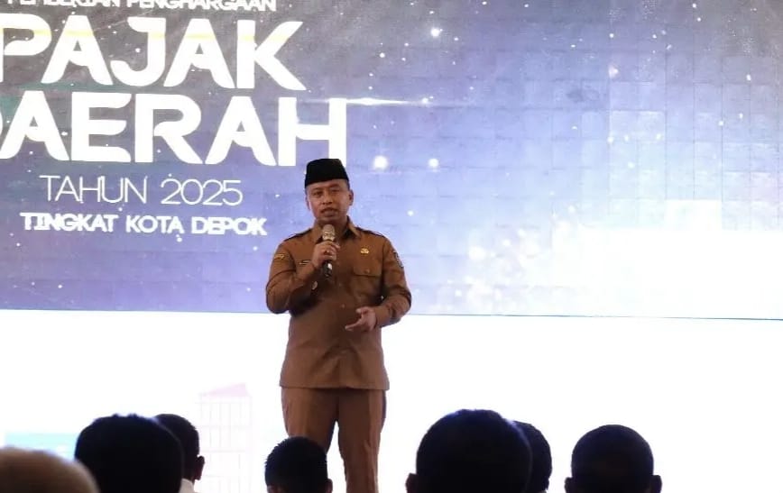 Wali Kota Depok Supian Suri memaparkan strategi peningkatan PAD.