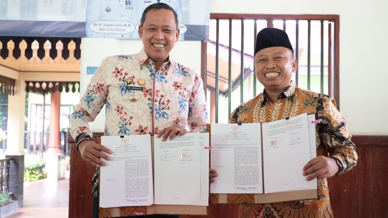 Kota Depok dan Kota Bekasi Sepakati Kerja Sama Layanan Publik dan Penanggulangan Kebakaran 