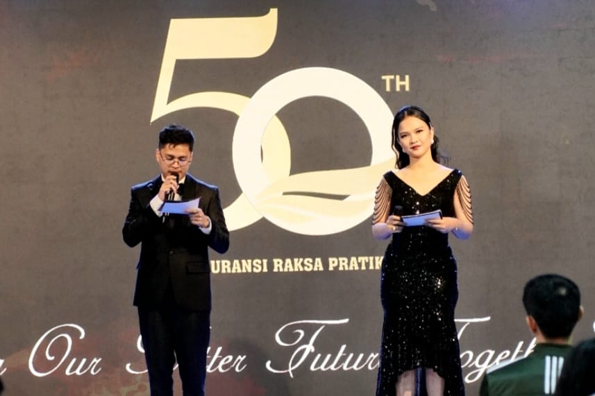 PT Asuransi Raksa Pratikara menandai usianya yang ke-50 .
