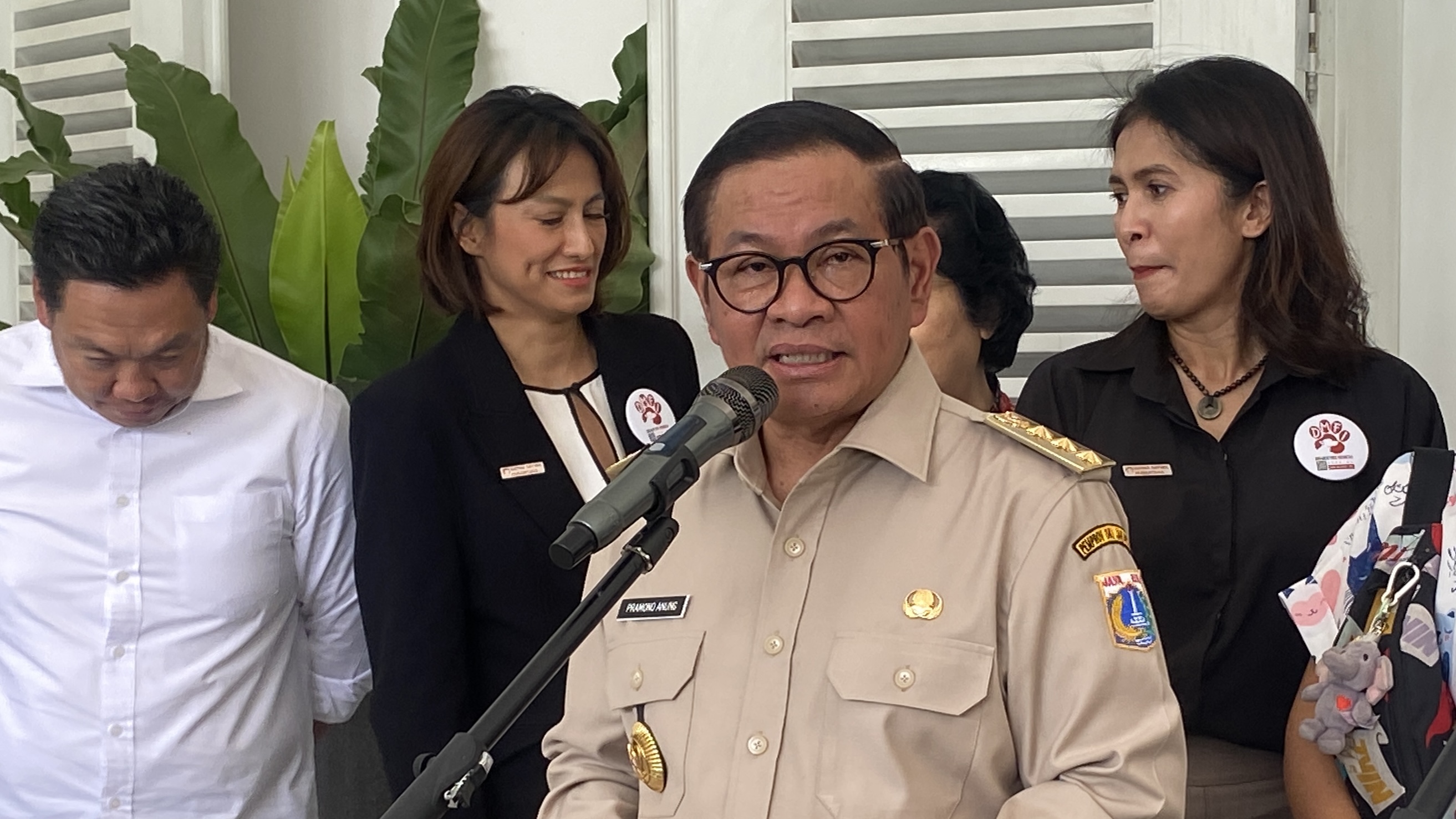 Gubernur DKI Pramono Anung.