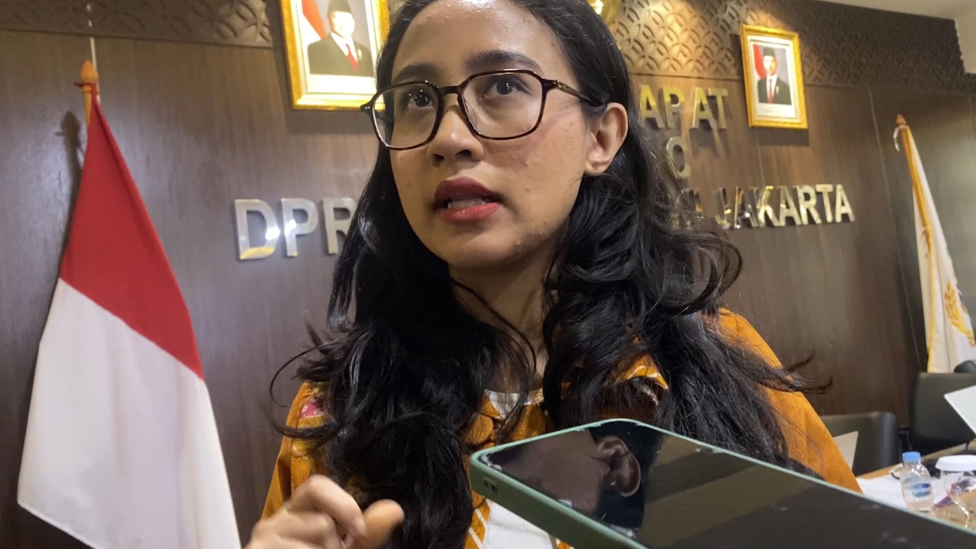Ketua Pansus KTR DPRD DKI Farah Savira.