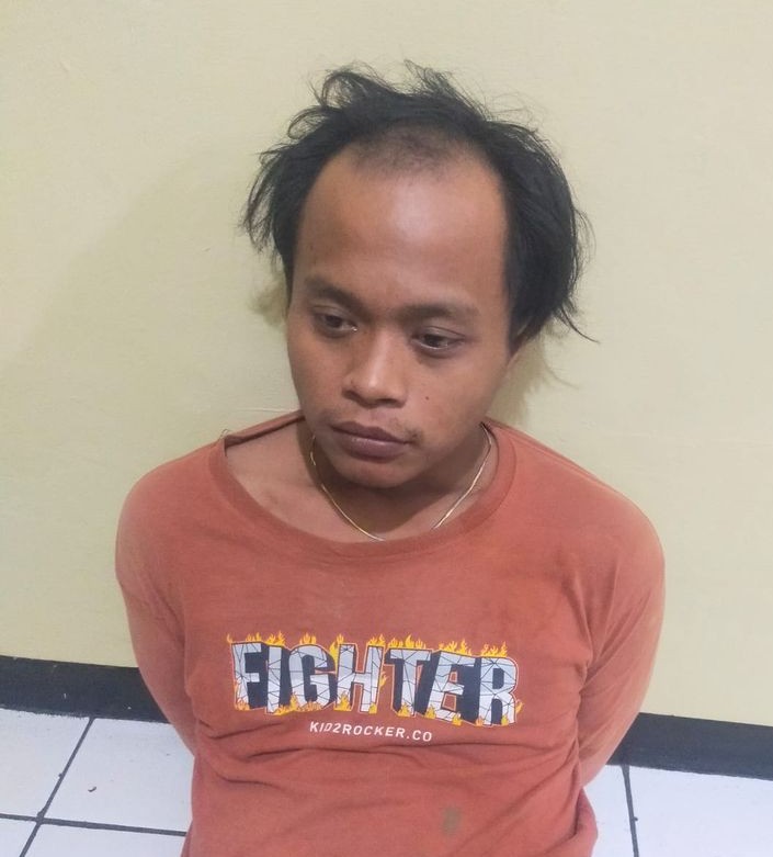 ARH, pelaku pembunuhan kakak ipar, harus berurusan dengan kepolisian.