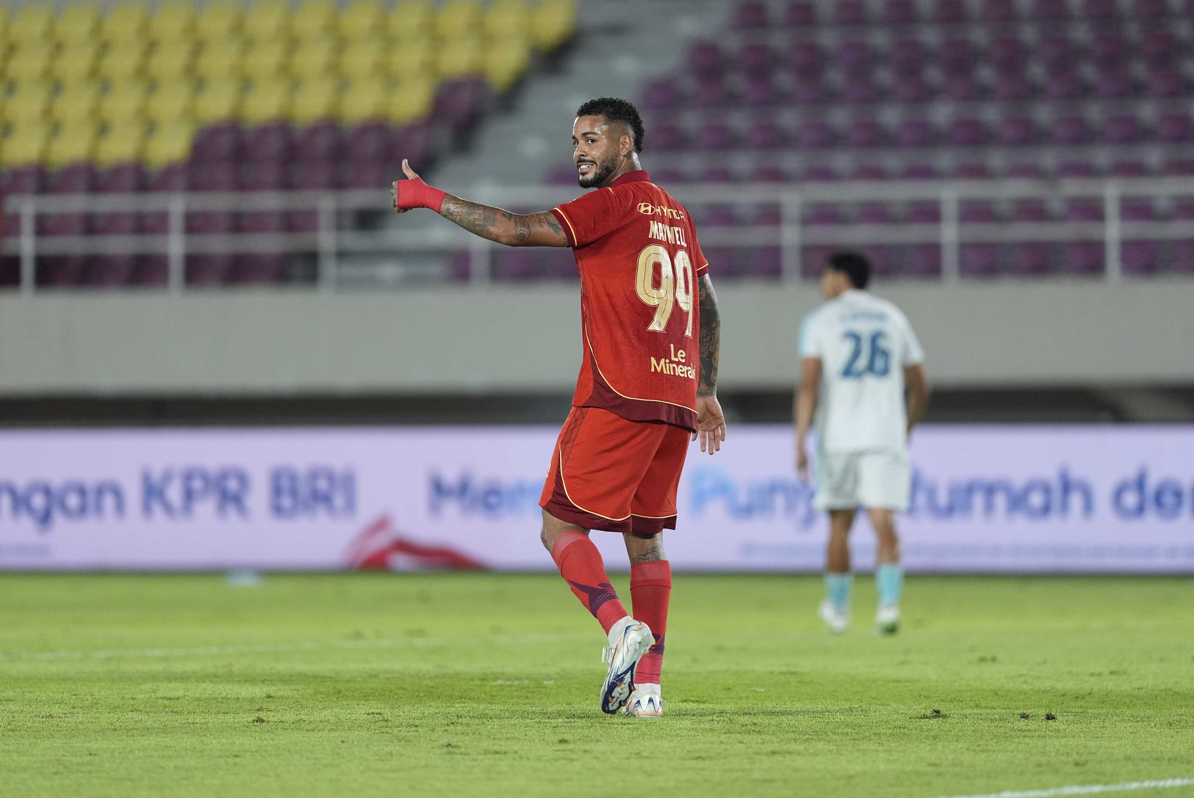 Emaxwell Souza, menjadi mesin gol Persija.