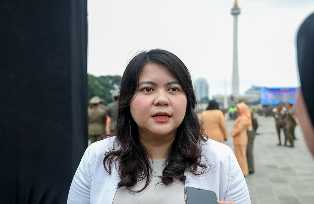Wakil Ketua DPRD DKI Ima Mahdiah.