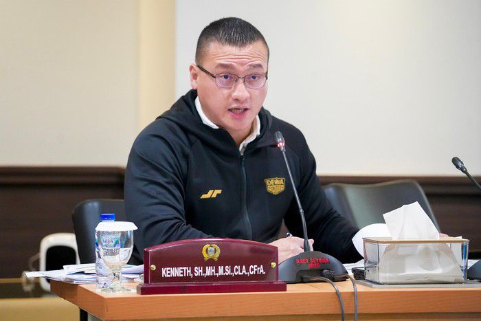 Anggota DPRD DKI Jakarta Hardiyanto Kenneth.