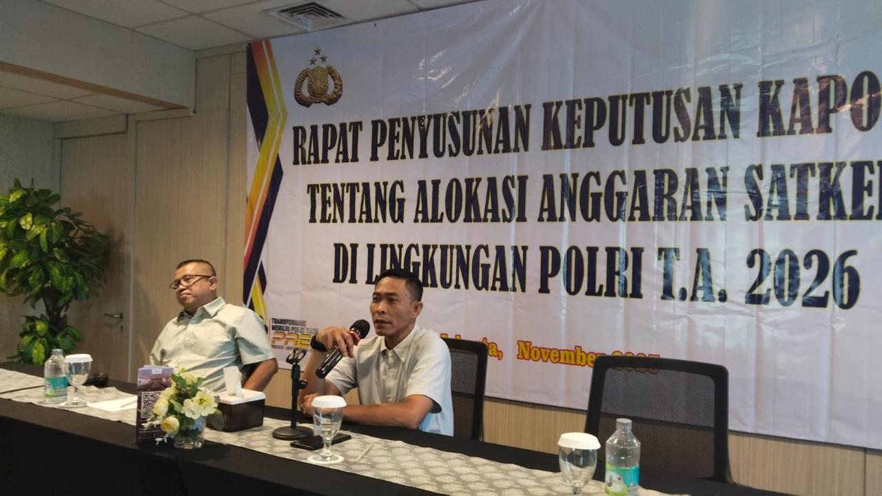 Paur Subbag Rengar Bagren Rojianstra SSDM Polri Ranu Asmoro membahas terkait SDM Polri.