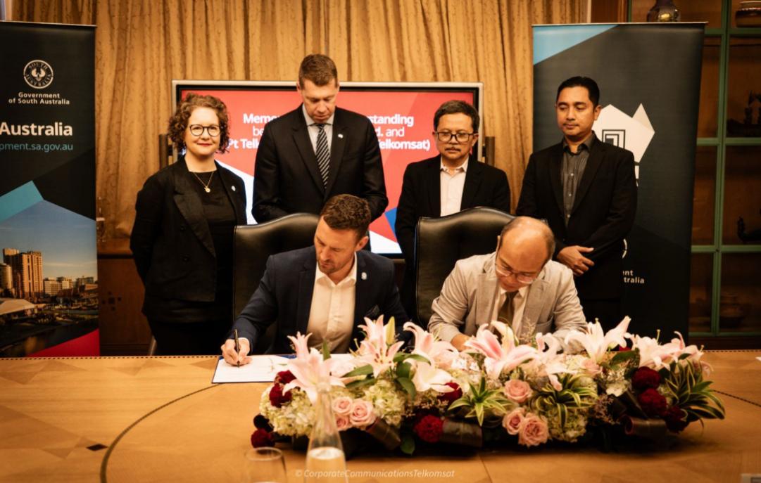 Telkomsat menjalin kemitraan strategis dengan Myriota.