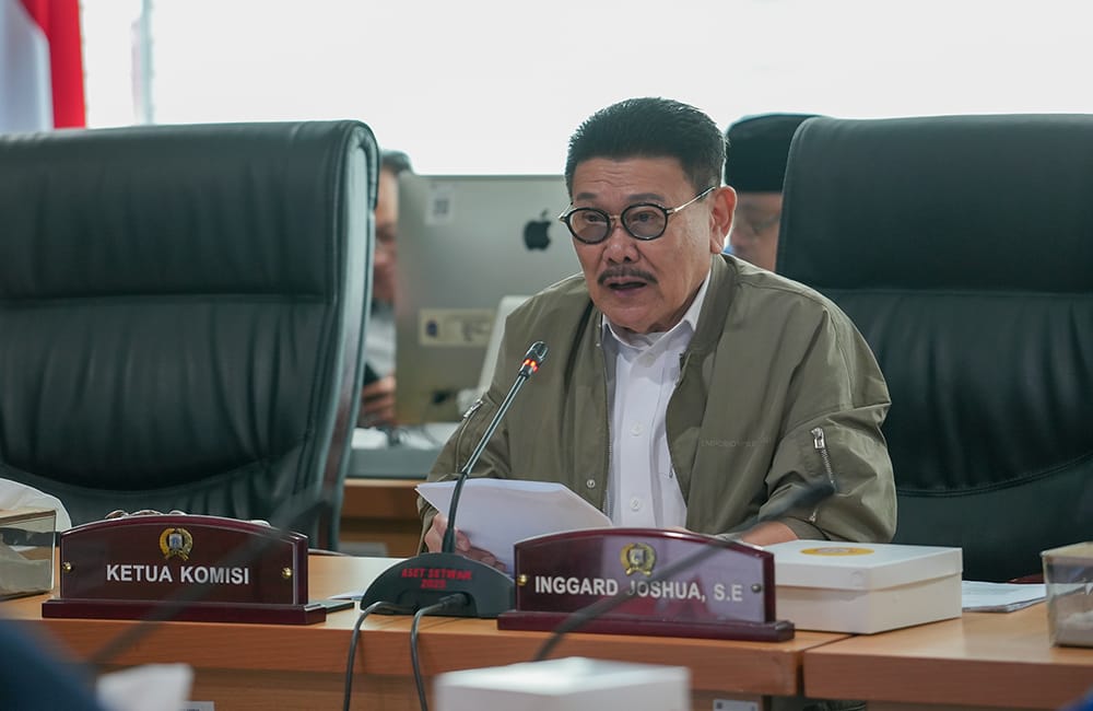 Ketua Komisi A DPRD DKI Jakarta Inggard Joshua.