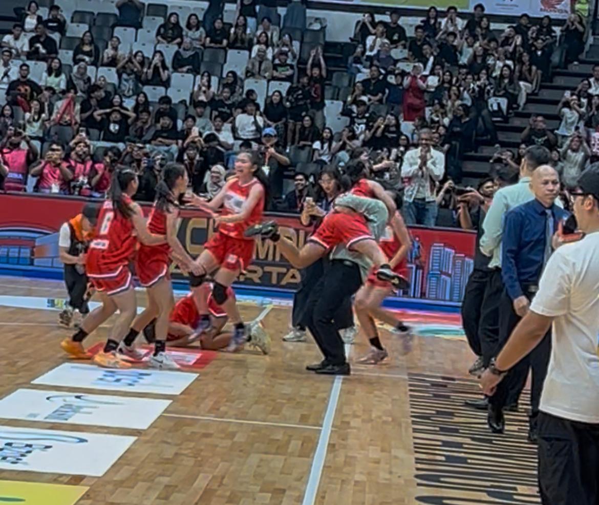 Putri SMA Jubilee Jakarta akhirnya juara DBL Jakarta 2025.