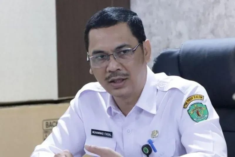 Muhammad Faisal, kepala Diskominfo Kaltim.&nbsp;