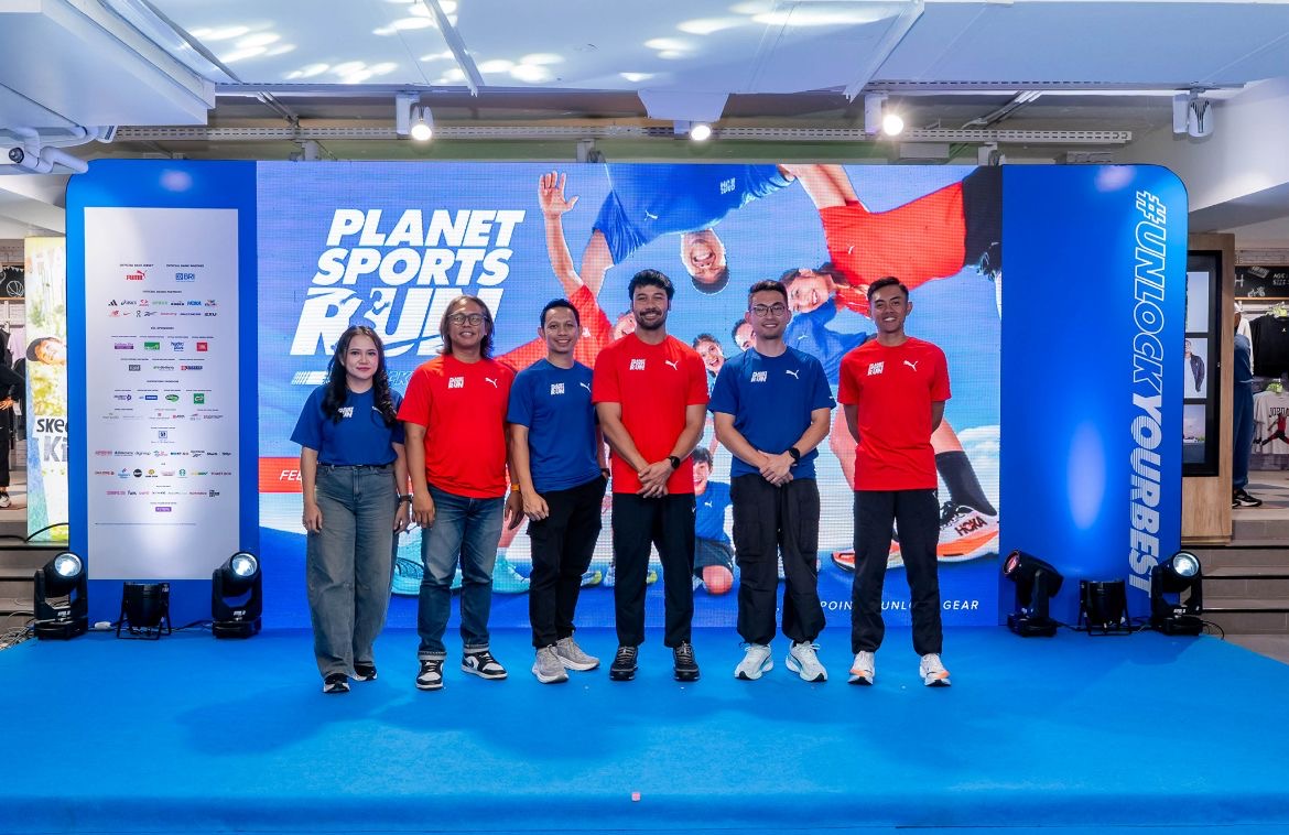 BERI SEMANGAT: Para pembicara event Planet Sports Run yang akan digelar pada 15 Februari 2026.