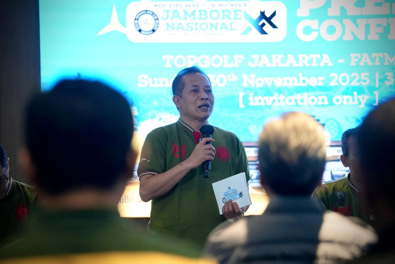 Menkop Ferry Juliantono mendukung Mercedes-Benz Club Indonesia yang akan menyelenggarakan Jambore Nasional di Bandung.