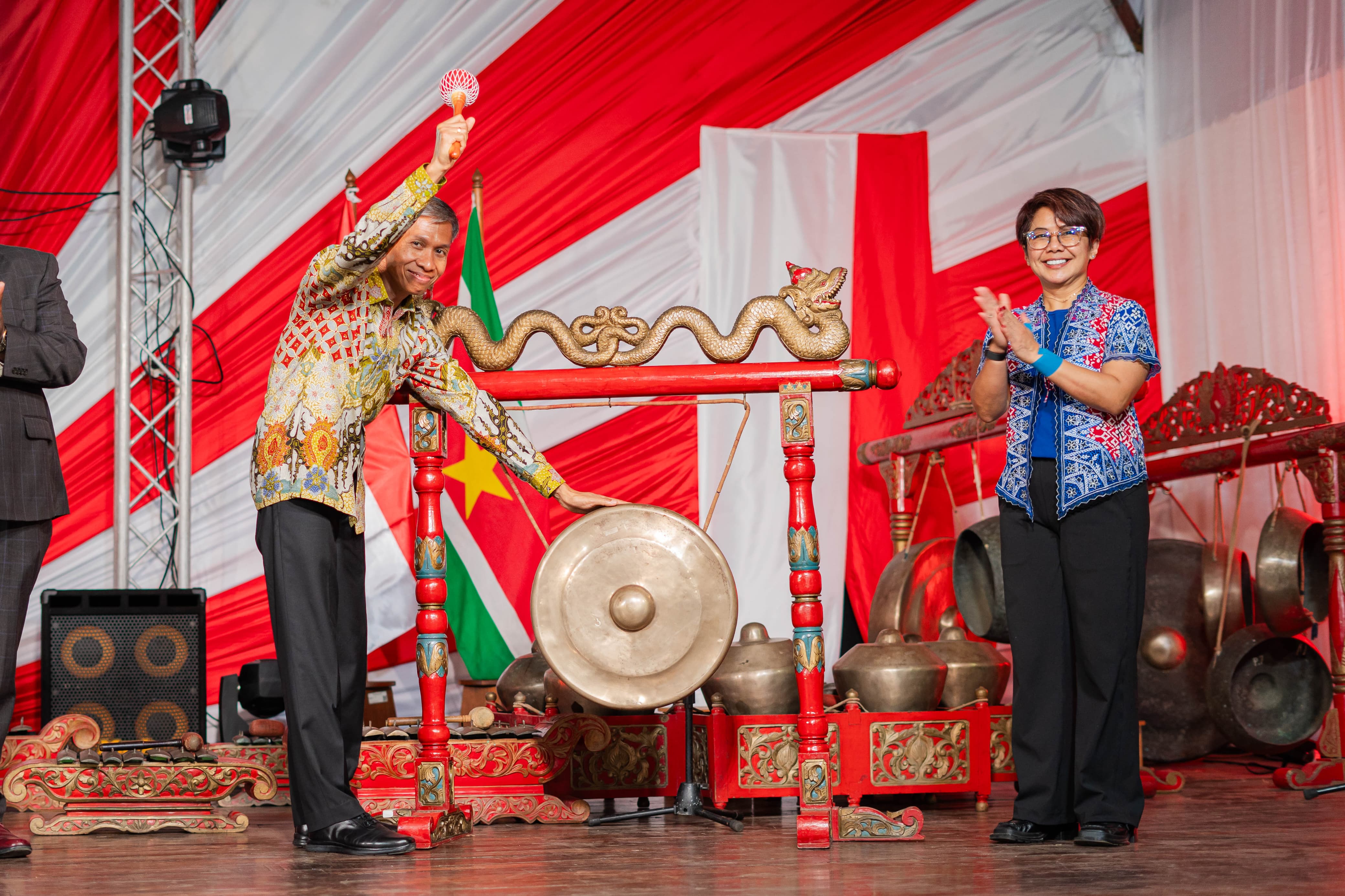 SINERGI: Rangkaian acara Festival Indofair 2025 di Suriname berlangsung pada 27-29 November 2025. (Dok. Kemenekraf)