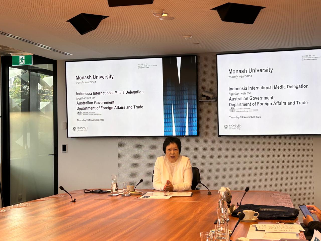 Sunny Yang, Vice President (International Engagement) Monash University.